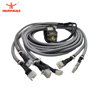 SGMJV-01ADE6S AC SERVO MOTOR 200V , 0.84A WITH CABLES for YIN 7CM MACHINE