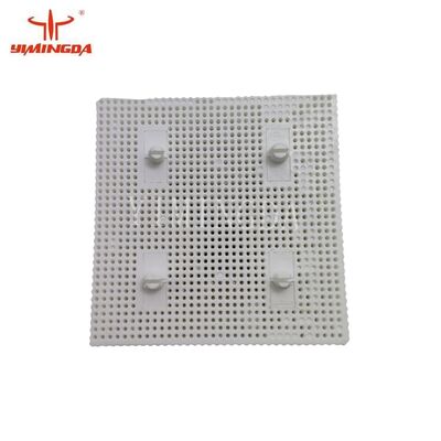 Bristle Block Nylon White Color & Black Plasic Brush For Bullmer 100 x 100 x 40mm