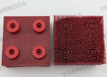 Czerwony 90 * 95 mm Auto Cutter Nylon Bristle For VT5000 / 7000 Cutter