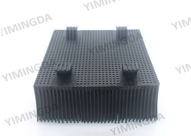 100 * 100mm Auto Cutter Bristle Czarny kwadrat Stóp Nylon Materiał Bristles Block dla IMA Cutter