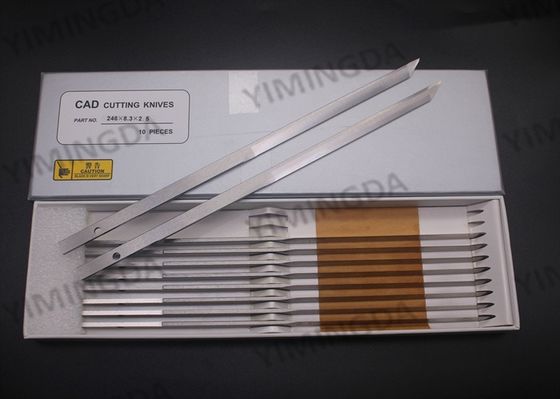 Ostrze tnące Investronica 246 * 8,3 * 2,5 mm, materiał HSS i pakiet srebrnego pudełka